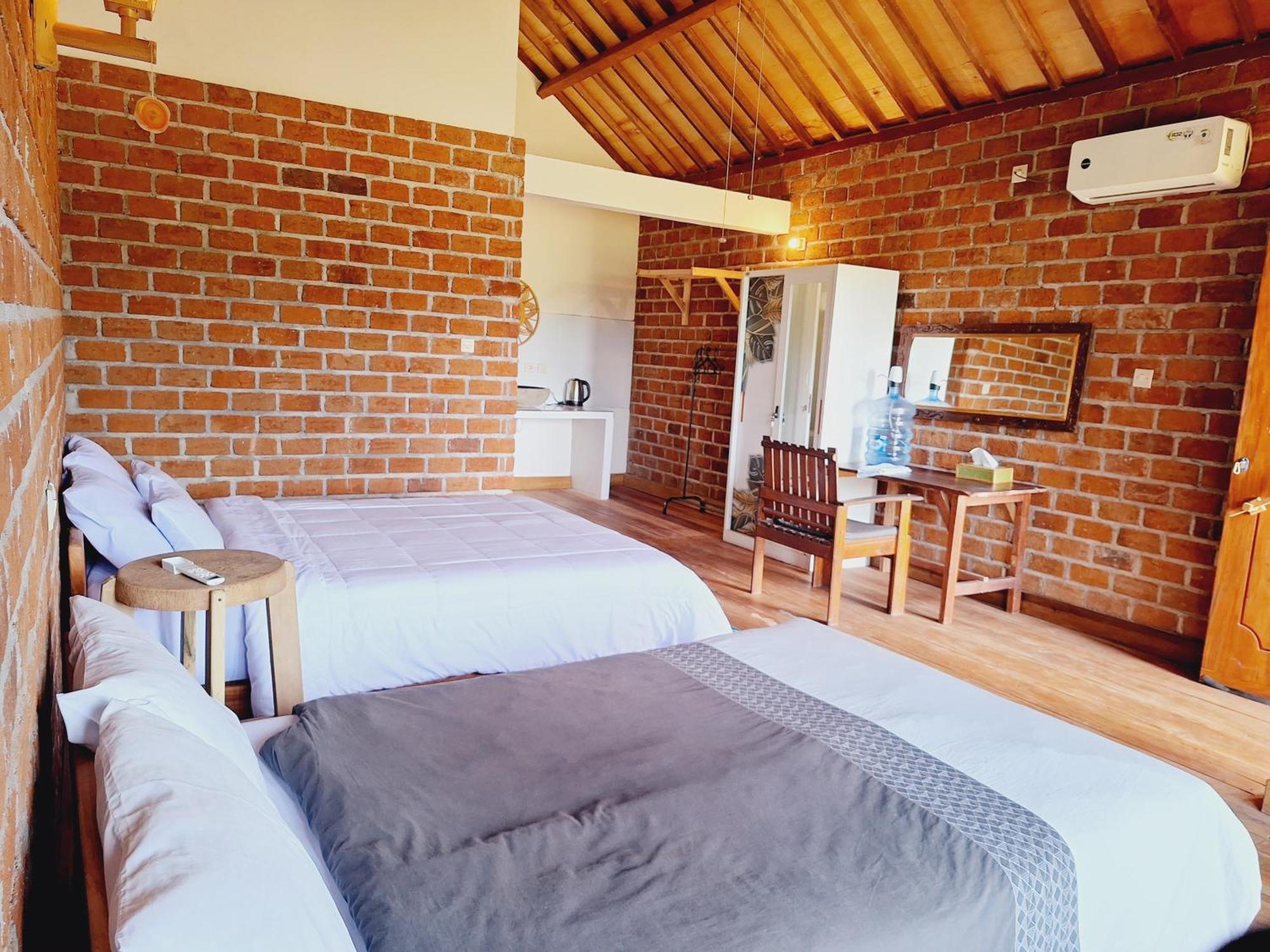 Bunga Maliq Bungalow Lombok Tetebatu Quarto foto